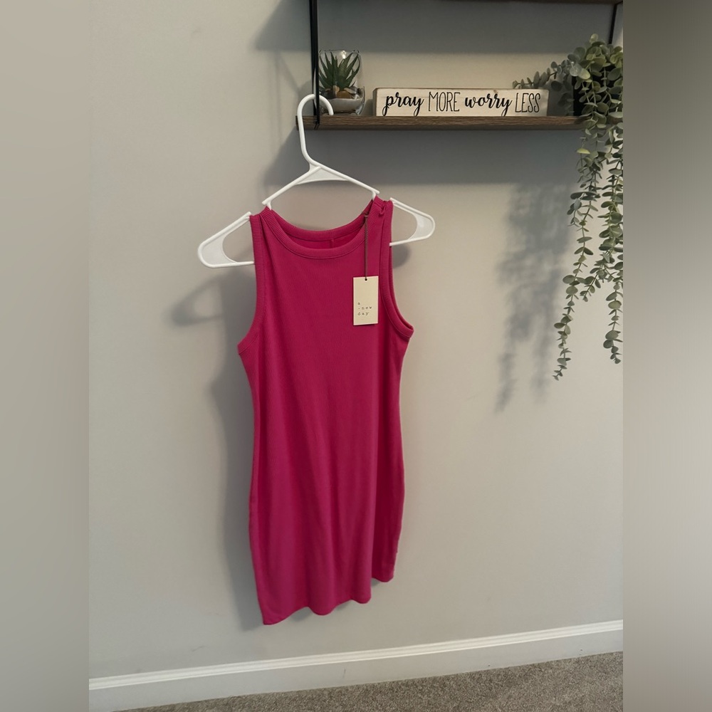 A New Day Ribbed Tank Dress